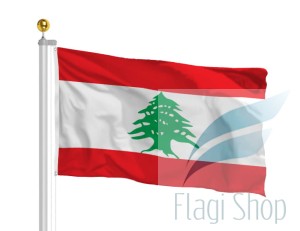 Flaga Liban 150x90 cm Flagi Libanu Libańska