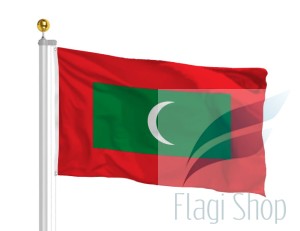 Flaga Malediwy 150x90 cm Flagi Malediwów Maldives