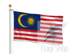 Flaga Malezja 150x90 cm Flagi Malezji Malaysia
