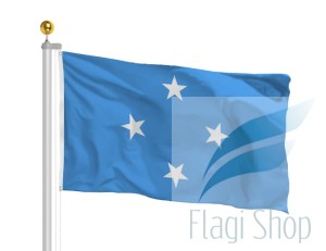 Flaga Mikronezja 150x90 cm Flagi Mikronezji