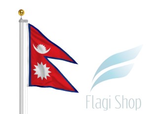 Flaga Nepal 90x110 cm Flagi Nepalu Nepalskie