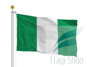 Flaga Nigeria 150x90 cm Flagi Nigerii Nigerian