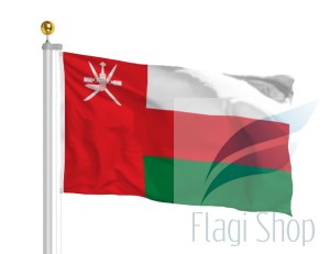 Flaga Oman 150x90 cm Flagi Omanu Uman