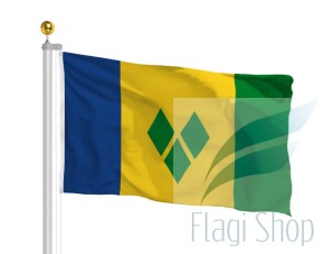 Flaga Saint Vincent i Grenadyny 150x90 Wincentego