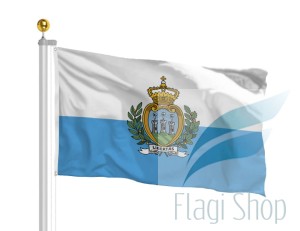 Flaga San Marino 150x90 cm Flagi San Marino - Duża