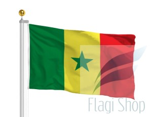 Flaga Senegal 150x90 cm Flagi Senegalu