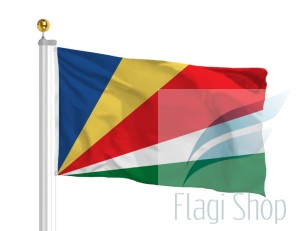 Flaga Seszele 150x90 cm Flagi Seszeli Seychelles