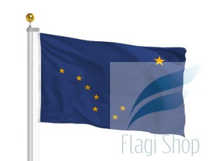 Flaga stanowa Alaska 150x90 Flagi Alaski Ameryka