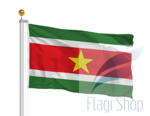 Flaga Surinam 150x90 cm Flagi Surinamu Suriname