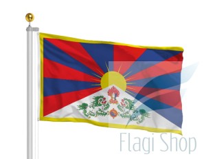 Flaga Tybet 150x90 cm Flagi Tybetu Tibet