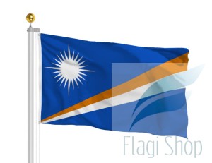 Flaga Wyspy Marshalla 150x90 cm Flagi Wysp Marshalla