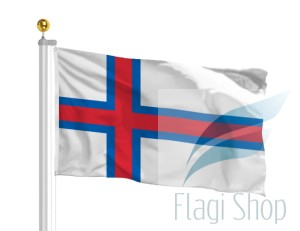 Flaga Wyspy Owcze 150x90 cm Flagi Wysp Owczych