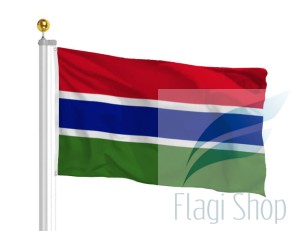 Flaga Gambia 150x90 cm Flagi Gambii
