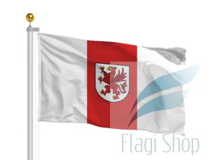 Flaga województwo Zachodniopomorskie - na zamówienie 150x90 województwa zachodniopomorskiego