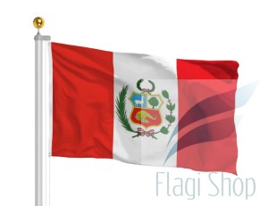 Flaga Peru Peruwiańska 150x90 cm Flagi Ameryka Pd