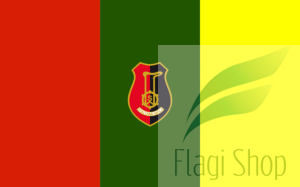 Flaga miasta Stalowa Wola - na zamówienie 110x70 Stalowej Woli