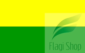 Flaga miasta Lubomierz - na zamówienie 150x90 Lubomierza