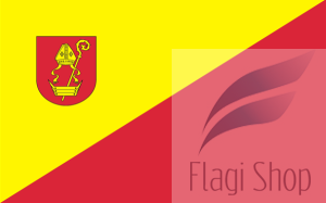 Flaga gminy Pszczew - na zamówienie 150x90 Pszczewa