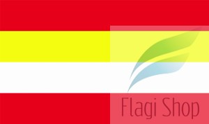 Flaga gminy Złotniki Kujawskie - na zamówienie 110x70 gmina Złotniki Kujawskie