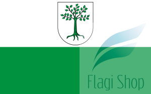 Flaga miasta Kruszwica - na zamówienie 110x70 Kruszwicy