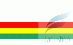 Flaga miasta Opalenica - na zamówienie 110x70 Opalenicy