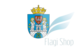 Flaga miasta Poznań - na zamówienie 150x90 Poznania