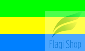 Flaga gminy Kochanowice - na zamówienie 150x90 Kochanowic