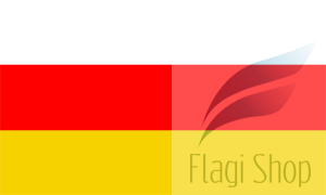 Flaga gminy Mykanów - na zamówienie 150x90 Mykanowa