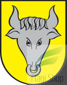 Flaga miasta Dynów - na zamówienie 110x70 Dynowa  