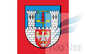 Flaga Powiat jarosławski - na zamówienie 110x70 Powiatu jarosławskiego