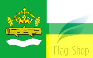 Flaga gminy Drwinia - na zamówienie 150x90 Drwini