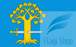 Flaga gminy Lipnica Murowana - na zamówienie 110x70 Lipnicy Murowanej