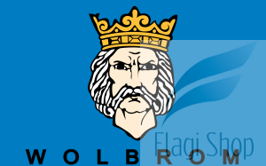 Flaga miasta Wolbrom - na zamówienie 150x90 Wolbromu