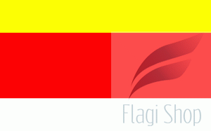 Flaga gminy Goraj - na zamówienie 110x70 Goraja