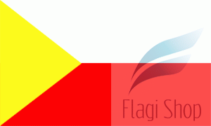 Flaga gminy Kamień - na zamówienie 150x90 Kamienia