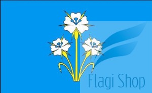 Flaga gminy Kąkolewnica - na zamówienie 150x90 Kąkolewnicy