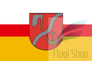 Flaga gminy Mircze - na zamówienie 110x70 Mirczy