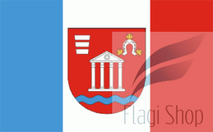 Flaga gminy Niemce - na zamówienie 110x70 Niemiec        
