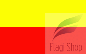 Flaga miasta Krasnobród - na zamówienie 150x90 Krasnobrodu