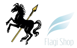 Flaga gminy Pilchowice - na zamówienie 150x90 Pilchowic