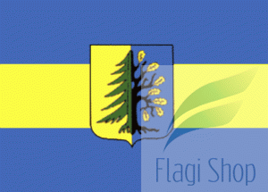 Flaga gminy Świerklany - na zamówienie 150x90 Świerklan