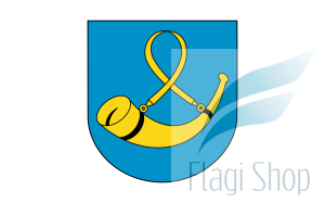 Flaga miasta Tychy - na zamówienie 110x70 Tychów  