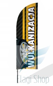 Winder Husar WULKANIZACJA Opony 290 cm flaga 60x190 cm #1