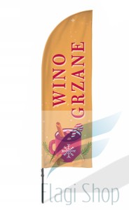Winder Husar WINO GRZANE 350 cm flaga 80x250 cm #10