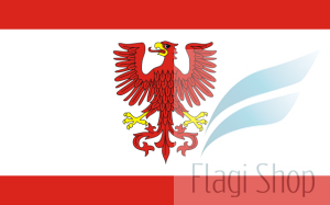 Flaga miasta Ośno Lubuskie - na zamówienie 150x90 Ośna Lubuskiego