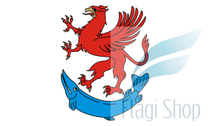 Flaga Powiat stargardzki - na zamówienie 150x90 powiatu stargardzkiego