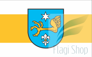 Flaga miasta Suchań - na zamówienie 150x90 Suchania   