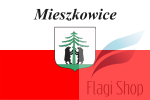Flaga gminy Mieszkowice - na zamówienie 150x90 Mieszkowic   
