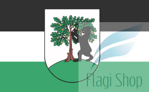 Flaga miasta Pełczyce - na zamówienie 150x90 Pełczyc   