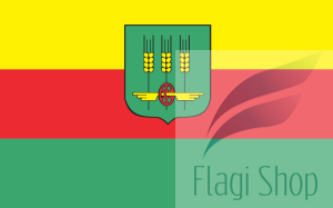 Flaga miasta Korsze - na zamówienie 110x70 Korsz   